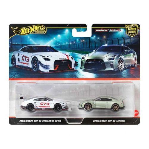 1:64 Premium Car Culture 2'li Paket Nissan Gt-R Nismo Gt3 Ve Nissan Gt-R (R35) JBL05