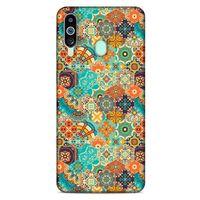 Ethnic Culture (62) Samsung Galaxy M40 Kılıf Silikon Kapak Desenli