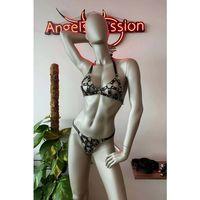 Bayan İç Giyim Deri Sütyen Takım - Brf422