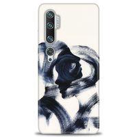 Xiaomi Mi Note 10 Kılıf HD Baskılı Kılıf - Adam ve Kadın + Tam Ekran Koruyucu