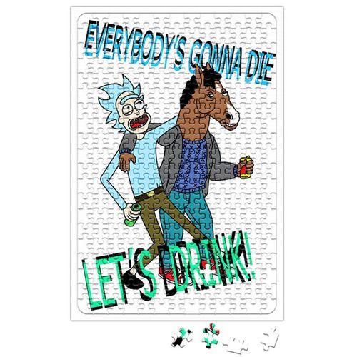 Ricky e Bojack let´s Drink Puzzle 240 Parça Yapboz