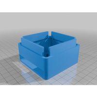 Yuvarlatılmış Köşeli Kübik Hoparlör Kutusu 3D Baskı (Bu ürün Sadece Plastik parçadır - Almadan Önce Soru Sorabilirsiniz)