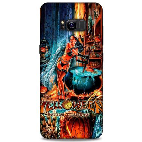 Samsung Galaxy S8 Plus Kılıf Almanya (10) Full Koruma Kılıfı Helloween