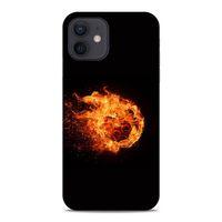Lopard Apple iPhone 12 Uyumlu Kılıf FireX (29) Arka Koruma Kılıfı Ateş Topu