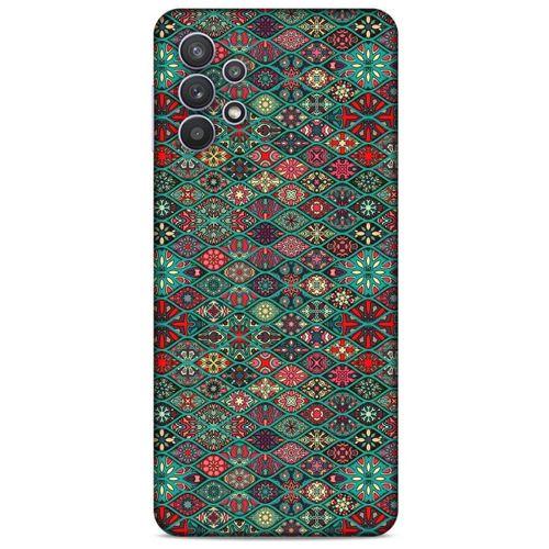 Lopard Samsung Galaxy A32 Uyumlu Kılıf Ethnic Culture (12) Koruyucu Silikon