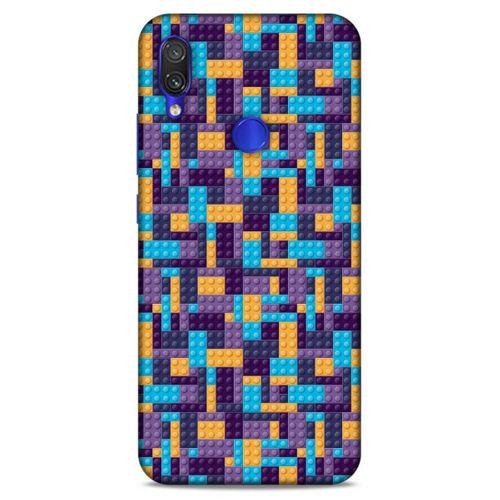 Lopard Xiaomi Redmi Note 7 Pro Uyumlu Kılıf BloX (49) Ultra Silikon Kılıf Mor Orange