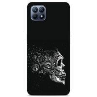 Lopard Huawei P40 Lite Uyumlu Kılıf Tattoo's (9) Kılıf Beyaz Siyah