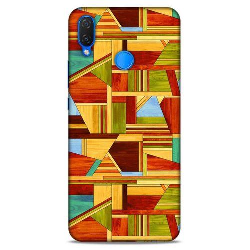 Lopard Huawei Psmart 2019 Uyumlu Kılıf Wood'X (46) Core Armor Kılıf Desenli