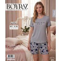 Boyraz Ml-01927 Kadın Milan Kısa Kol Şortlu Takım