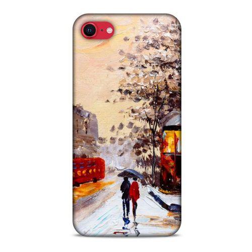 Cityx (38) Apple iPhone SE 2020 Kılıf Silikon Kapak Desenli
