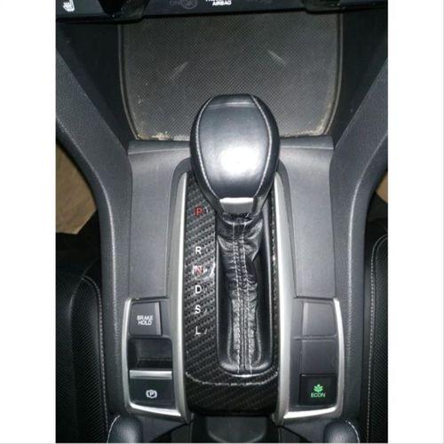 Honda Civic Uyumlu Fc5 2016-2020 Otomatik Vites Kaplama- Karbon P-R-N-D-S-L