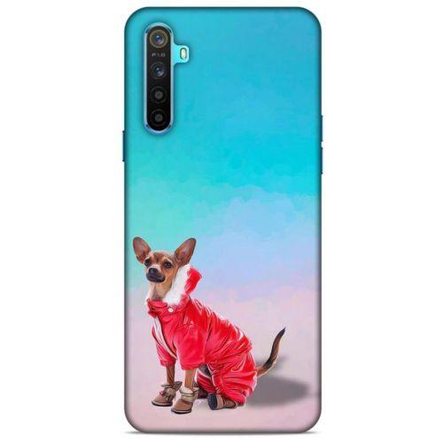 Oppo Realme 6i Kılıf Köpek Kıyafetleri (17) Tasarım Kılıf Russian Chihuahua Mont