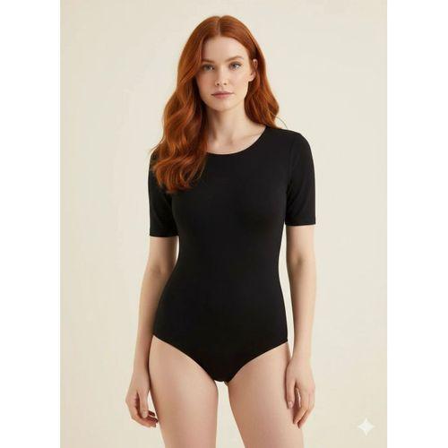 Kadın Bisiklet Yaka Çıtçıtlı Body B861