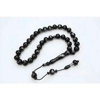 Oltu Taşı ALLAH MUHAMMET  Arapça El İşçiliği Tespih