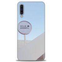 Samsung Galaxy A50S Kılıf HD Baskılı Kılıf - Hello GoodBye + Tam Ekran Koruyucu