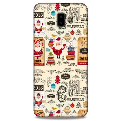 Retro (44) Desen Tough Armor Kılıf Renkli Samsung Galaxy J6 Plus Kılıf