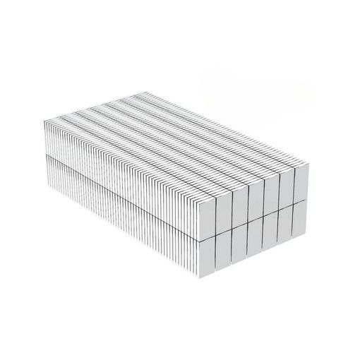 1 Adet 15x10x1.5 Mm Köşeli Neodyum Mıknatıs N35 Magnet Dayanıklı Nikel Kaplama