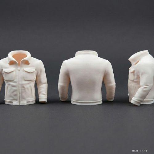 Beyaz Fermuarlı Cepli Deri Ceket Formlu Makyaj Fırçalığı Masaüstü Kozmetik Düzenleyici