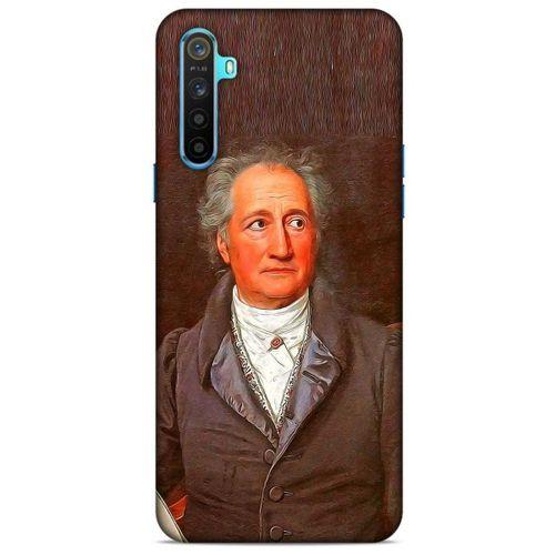 Oppo Realme 6i Kılıf Almanya (36) Glitter Kılıf Goethe
