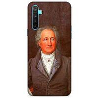 Oppo Realme 6i Kılıf Almanya (36) Glitter Kılıf Goethe