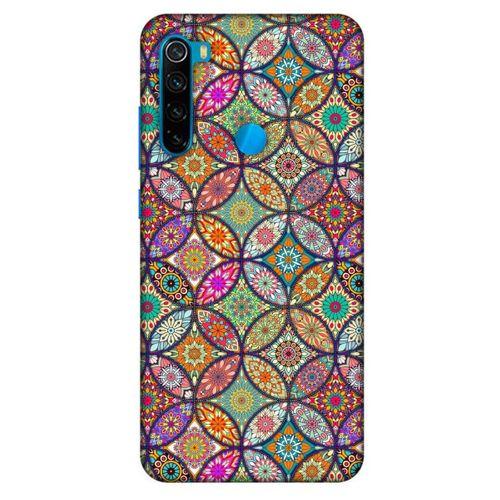 Ethnic Culture (47) Xiaomi Redmi Note 8 Kılıf Silikon Kapak Desenli