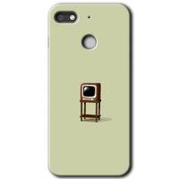 Potkal Hediye Fabrikası General Mobile GM 8 Go HD Baskılı Kılıf + 9D Tam Ekran Koruyucu - Retro-TV