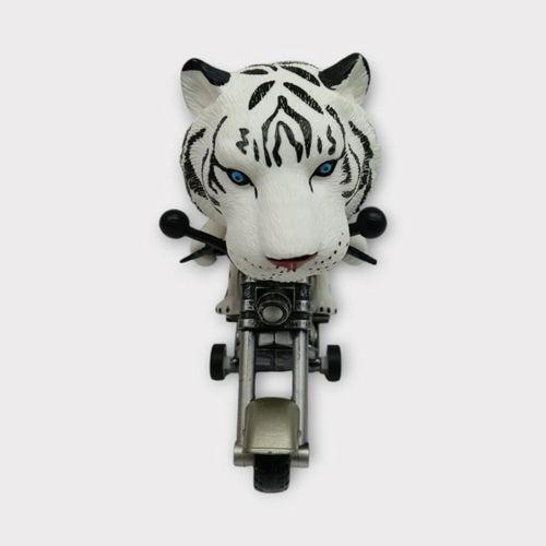 Koca Kafalı Sürücü Hayvan Figür - Kaplan