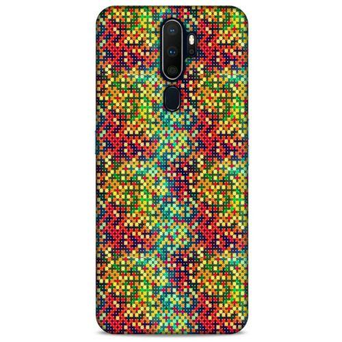 Geometrix 53 Oppo A5 2020 Kılıf Silikon Kapak