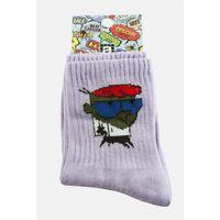 Gözlüklü Adam Kolej Çorap 8*28c