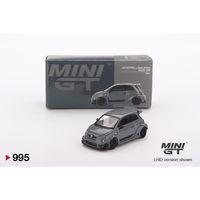 Mini GT Abarth 595 LB-WORKS x Abas Works Grey 995