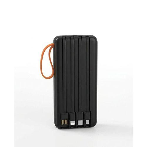 20000 Mah Dijital Ekranlı Powerbank Çoklu Bağlantı Uçlu Taşınabilir Yedek Batarya