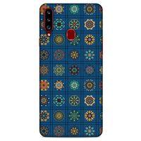 Ethnic Culture (59) Samsung Galaxy A20s Kılıf Silikon Kapak Desenli