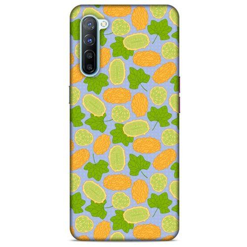 Frutix Kiwano 01 Oppo Reno 3 Kılıf Desenli Silikon