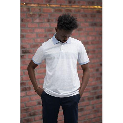 Advante Regular Fit Likralı Çizgili Polo Yaka T-shirt