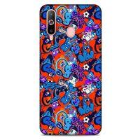Graffitix (15) Desenli Silikon Kapak Samsung Galaxy A60 Kılıf