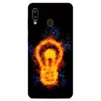 Lopard Samsung Galaxy A20 Uyumlu Kılıf FireX (39) Liquid Crystal Kılıf Ampul