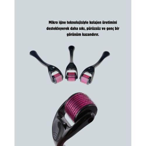 Titanyum Dermaroller 540 İğne Cilt Onarım Ve Kolajen Üretim Desteği