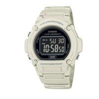 Casio W-219HC-8BVDF Quartz Plastik Gri Siyah Kadran 47 mm Erkek Kol Saati