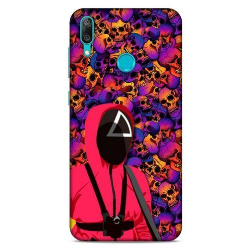 Huawei Y7 2019 Uyumlu Kılıf Squid Game (39) Liquid Crystal Kılıf Soo-Yun