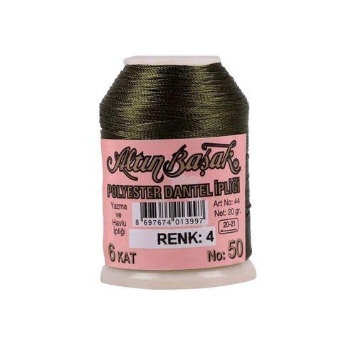 3 Adet Altınbaşak Oya ve Dantel İpi 20 gr - Royaleks - No: 004
