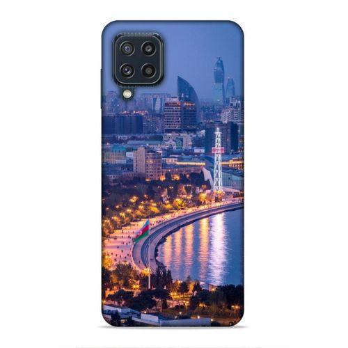Samsung Galaxy M32 Uyumlu Kılıf Azarbaijan (29) Arka Koruma Kılıfı Akşam Şehir