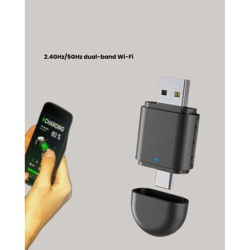 Kablosuz Carplay Ve Android Auto Adaptörü – Usb-a & Type-c Girişli Akıllı Dönüştürücü