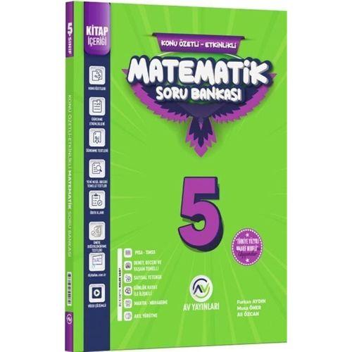 5. Sınıf Matematik Kazanım Etkinlikli Soru Bankası Av Yayınları