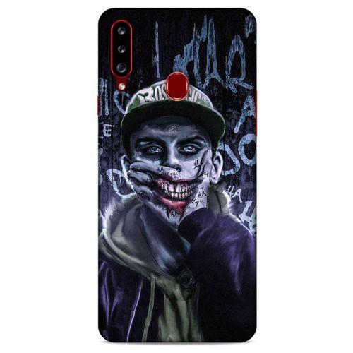 Samsung Galaxy A20s Uyumlu Kılıf Joker (15) Antişok Kılıf Lila