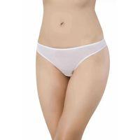 Beyaz Kadın Günlük Pamuklu Likralı Özel Poşet Içinde Taşınabilir Acil Durum Slip Külot