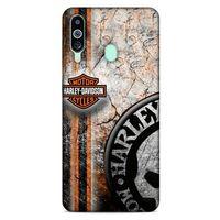 Samsung Galaxy M40 Uyumlu Kılıf Motorsiklet (11) Tam Koruma Harley Davidson