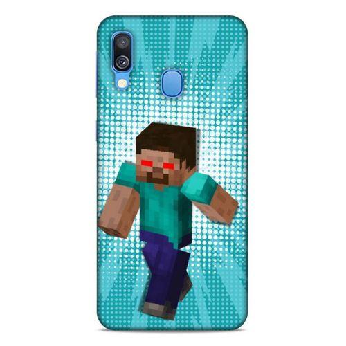Lopard Samsung Galaxy A40 Uyumlu Kılıf PiXel (42) Rugged Armor Kılıf Steve