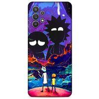 Samsung Galaxy A32 Uyumlu Kılıf Rick And Morty (46) Core Armor Kılıf Decoy Ricks