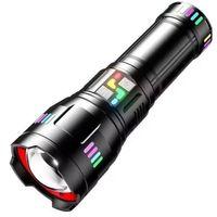 F.b.ı Pro F-3002 Alüminyum Tg Led Gece Şeritli Type-c Şarjlı El Feneri