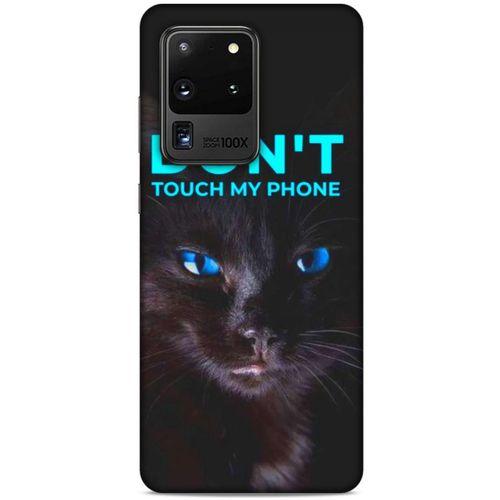 Lopard Samsung Galaxy S20 Ultra Uyumlu Kılıf Kediler (46) Core Armor Kılıf Dokunma